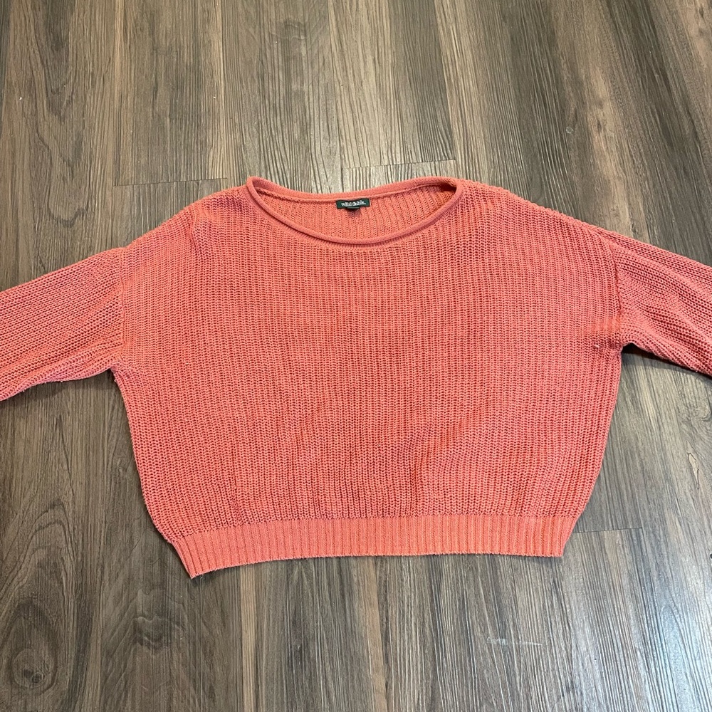 Pink sweater